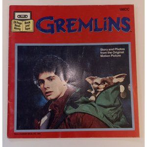 1984 GREMLINS Story & Photos Read Along Book 166DC